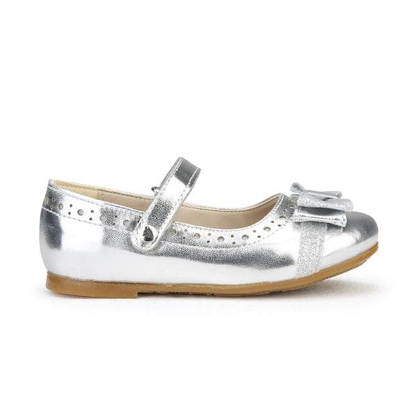 SILVER SHINY FORMAL SHOES Image