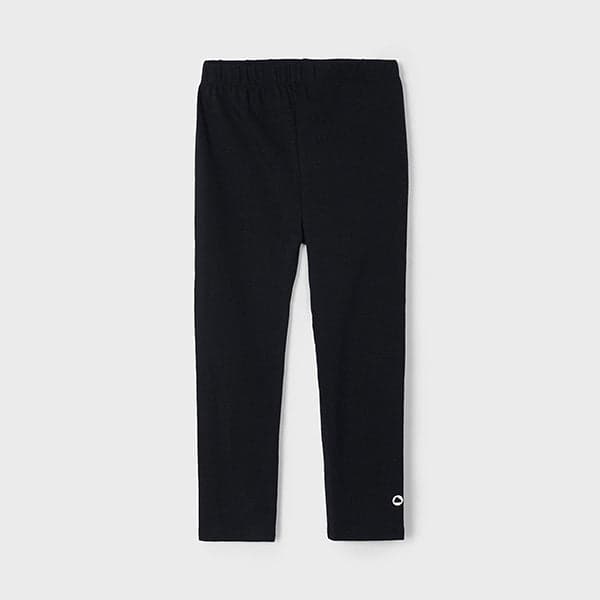 BLACK LONG BASIC LEGGINGS