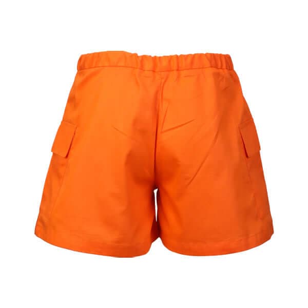 ORANGE CARGO SHORT