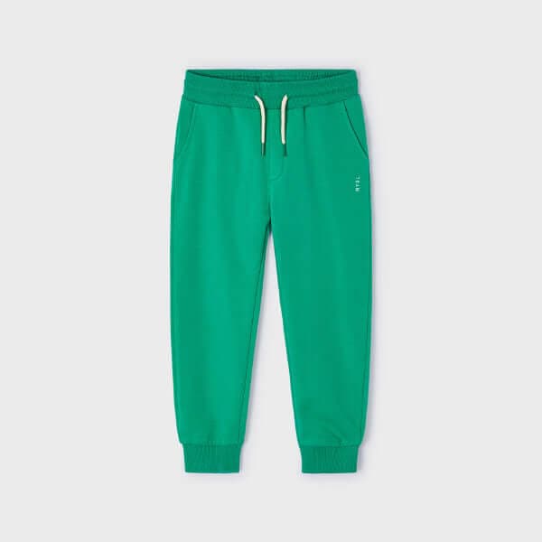 GREEN CUFFED JOGGERS Image