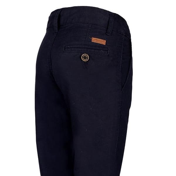 NAVY TWILL BASIC TROUSERS