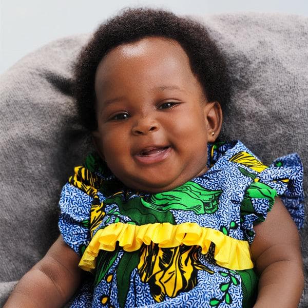 GREEN ANKARA PLAYSUIT Image