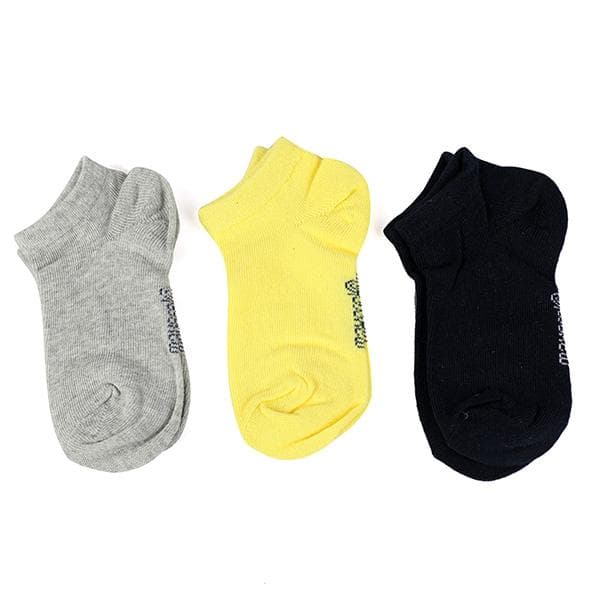 MULTICOLOUR 3PC SHORT SOCKS SET Image