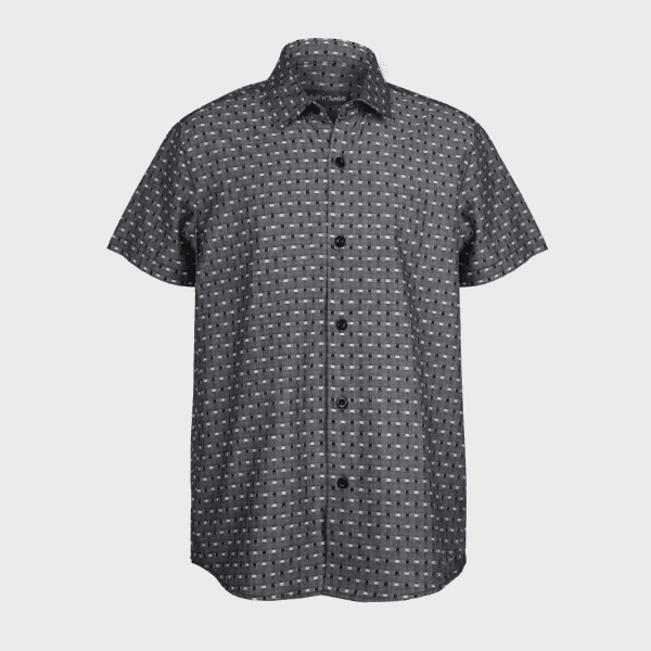 GREY & ASH S/S SHIRT & SHORT SET