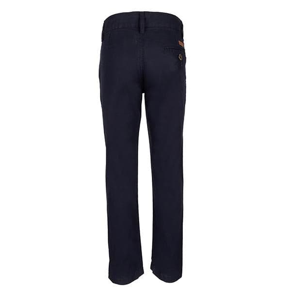 NAVY TWILL BASIC TROUSERS