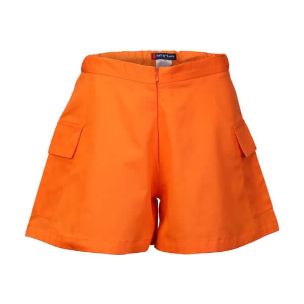ORANGE CARGO SHORT Image