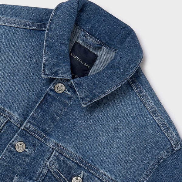 BLUE DENIM JACKET LONG