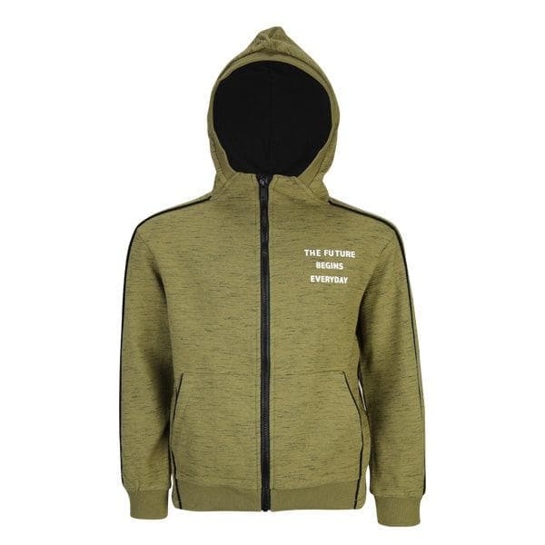 BEIGE BOYS L/S HOODIE Image