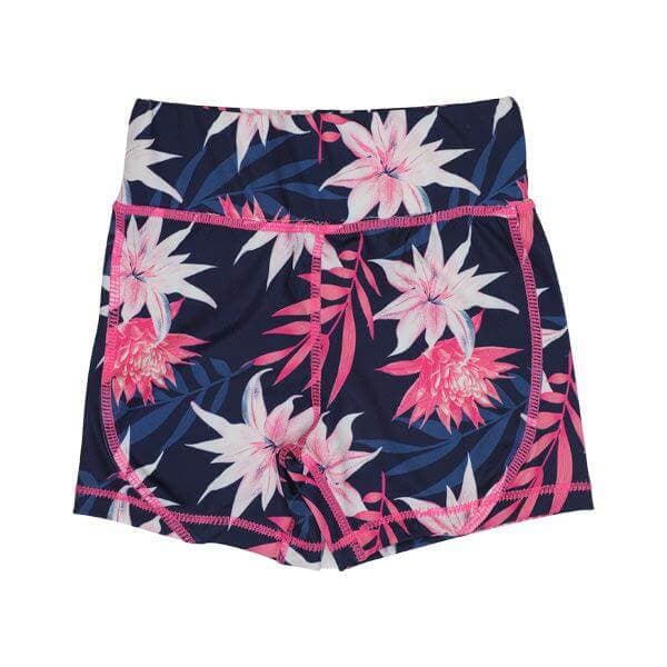 PINK/NAVY FLORAL PRINT SHORT Image