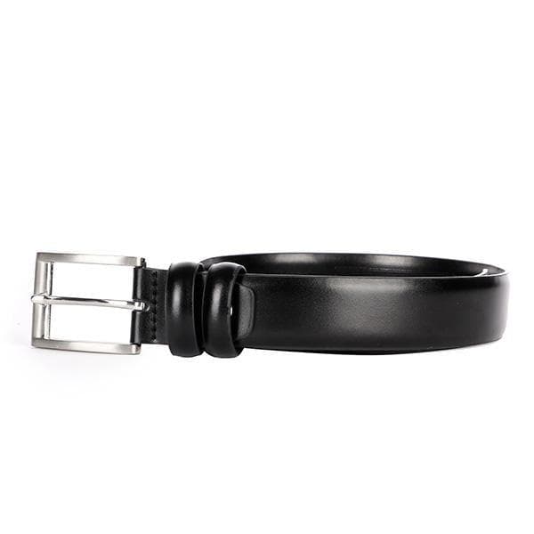 BLACK LEATHER BELT