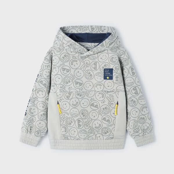 GREY L/S HOODIE Image