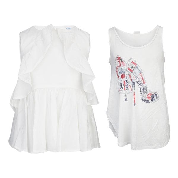 WHITE GIRL TOP BUNDLE Image