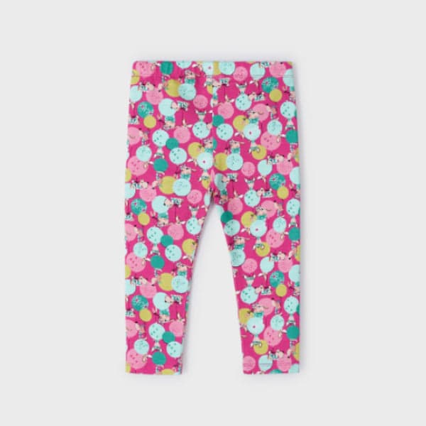 PINK MULTICOLORED LEGGINGS