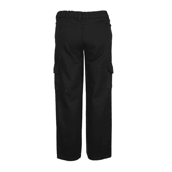 BLACK CARGO TROUSER
