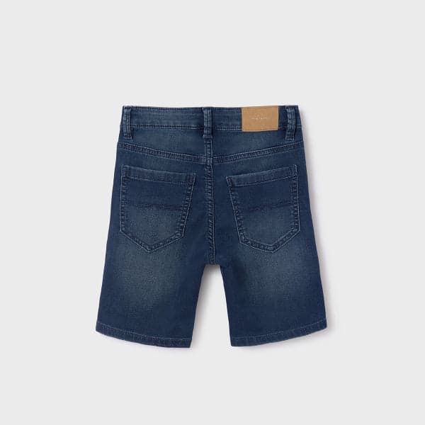 BLUE DENIM SHORT