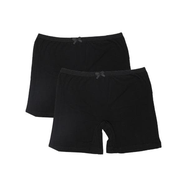 2 PIECE BLACK BOXER BRIEFS Image