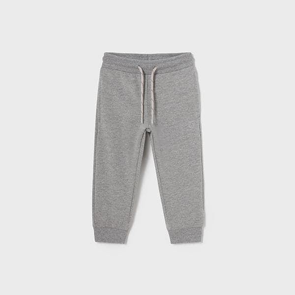 GREY CUFFED FLEECE JOGGERS Image