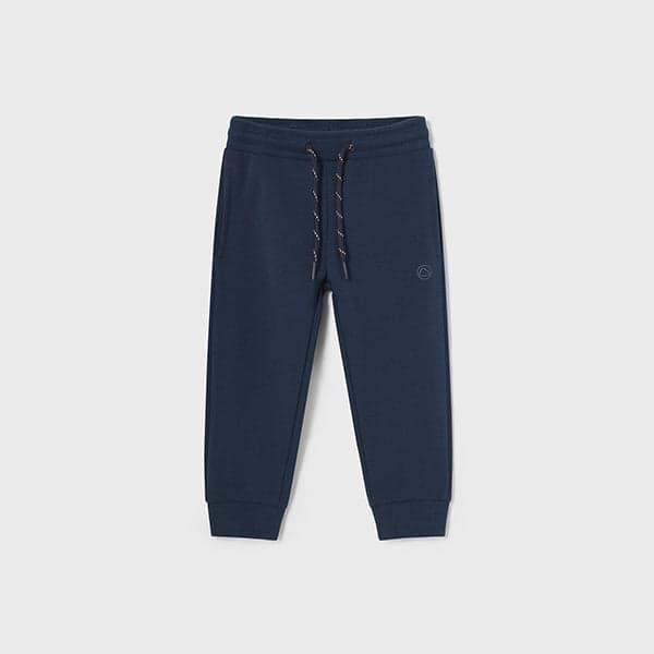 NAVY BLUE CUFFED JOGGERS Image