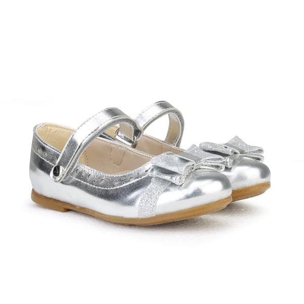 SILVER SHINY FORMAL SHOES