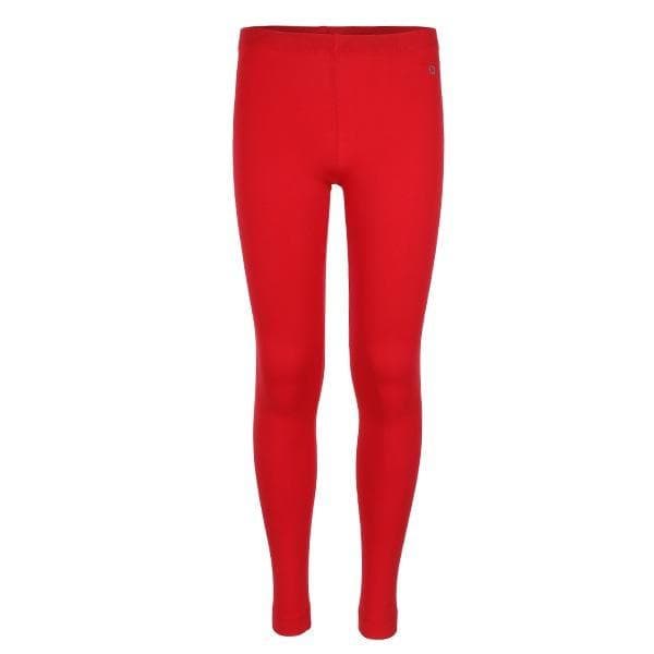 RED LONG BASIC LEGGINGS