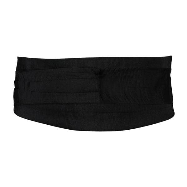 BLACK CUMMERBUND