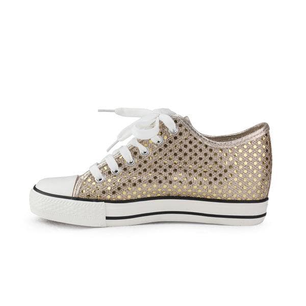 GOLD SNEAKERS