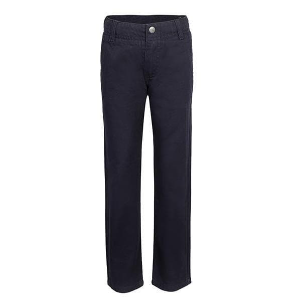 NAVY-BLUE TWILL BASIC TROUSERS Image