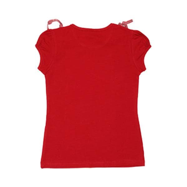 RED & WHITE DOODLE SKIRT SET