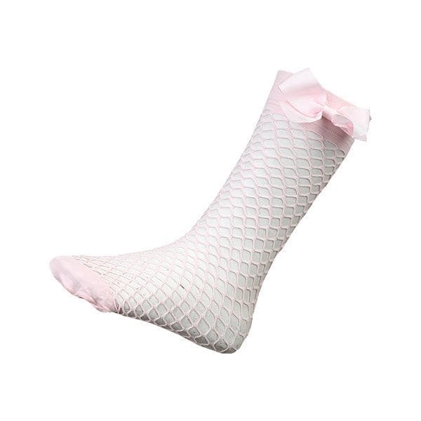 PINK CRISS CROSS SOCKS Image