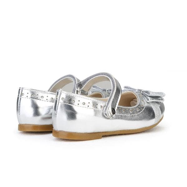 SILVER SHINY FORMAL SHOES