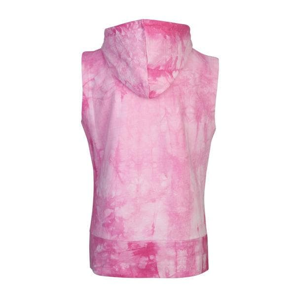 FUCHSIA PRINT HOODIE