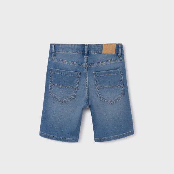 BLUE DENIM SHORT
