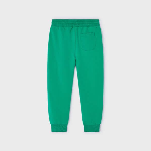 GREEN CUFFED JOGGERS