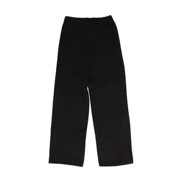 BLACK DENIM TROUSER