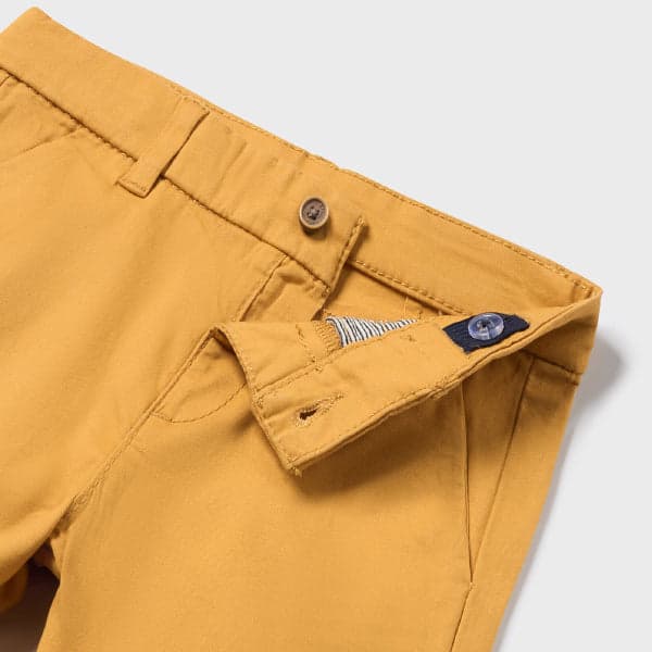 MUSTARD BASIC TWILL CHINO SHORT