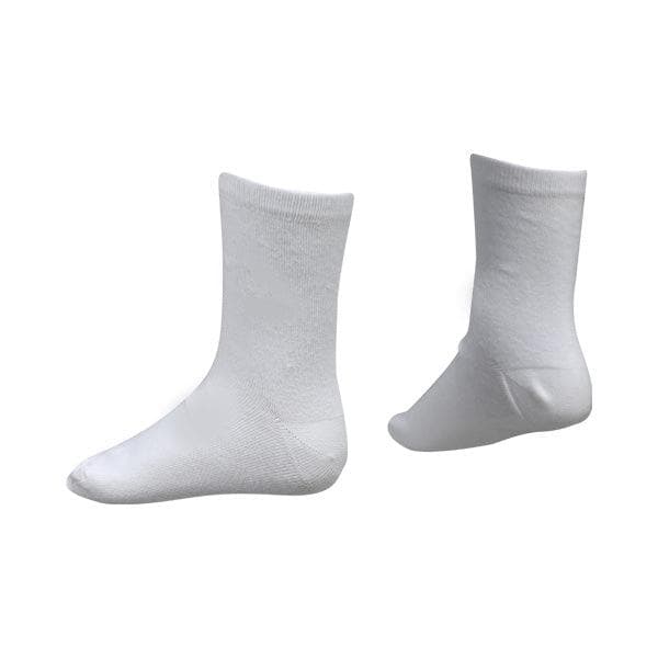 WHITE UNISEX COTTON SOCKS