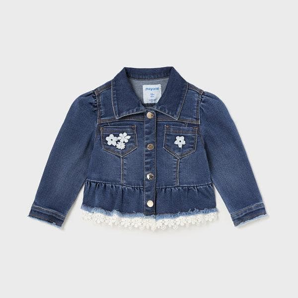 DENIM JACKET FOR BABY GIRL. Image