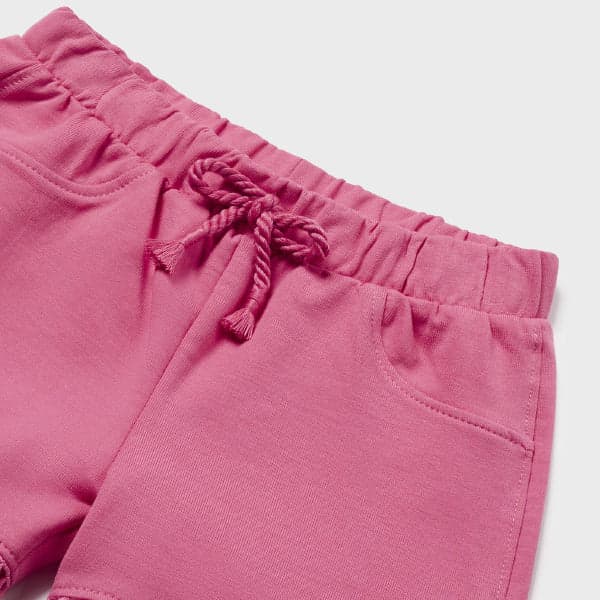 PINK CHENILLE SHORT