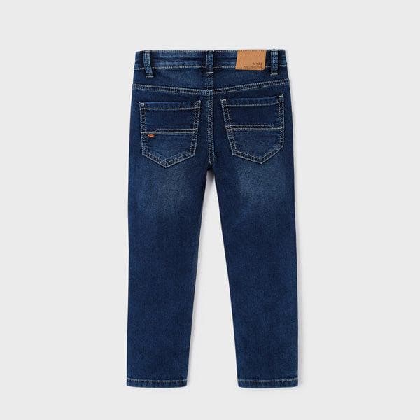 NAVY/BLUE DENIM TROUSER