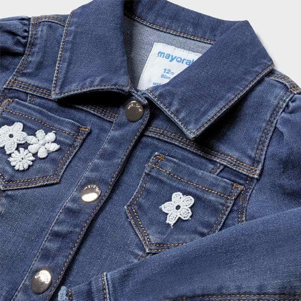 DENIM JACKET FOR BABY GIRL.