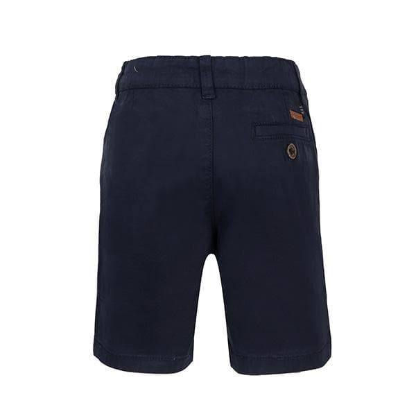 NAVY BLUE TWILL CHINO SHORTS