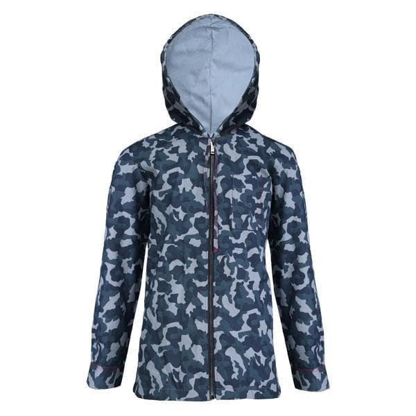 NAVY BLUE CAMO HOODIE Image