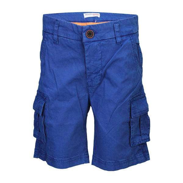 BLUE WOVEN CARGO SHORT Image