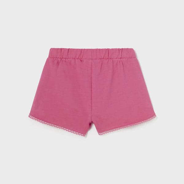 PINK CHENILLE SHORT
