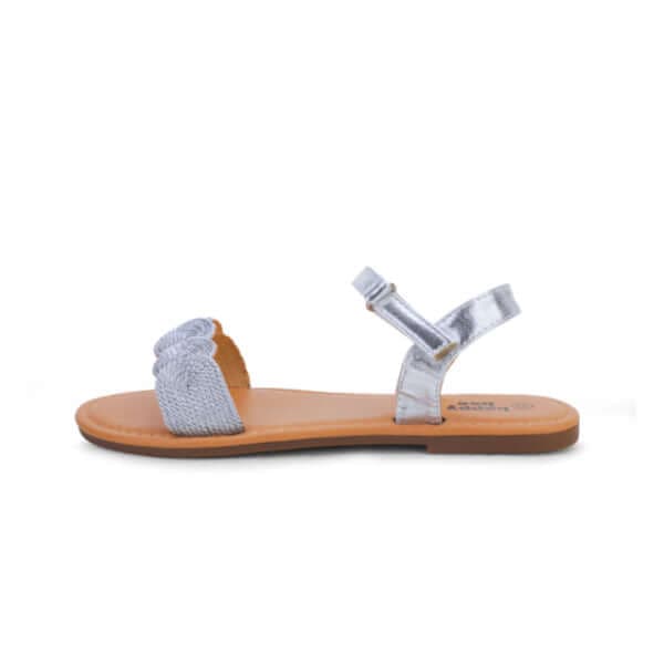 SILVER FANCY CONTINA SANDAL