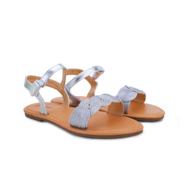 SILVER FANCY CONTINA SANDAL