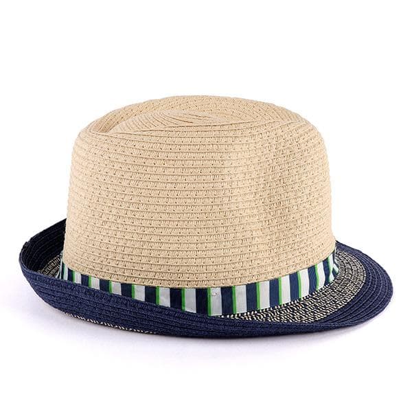 BLUE FEDORA HAT