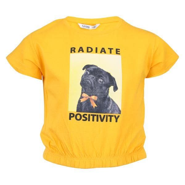 YELLOW S/S PRINT TSHIRT Image