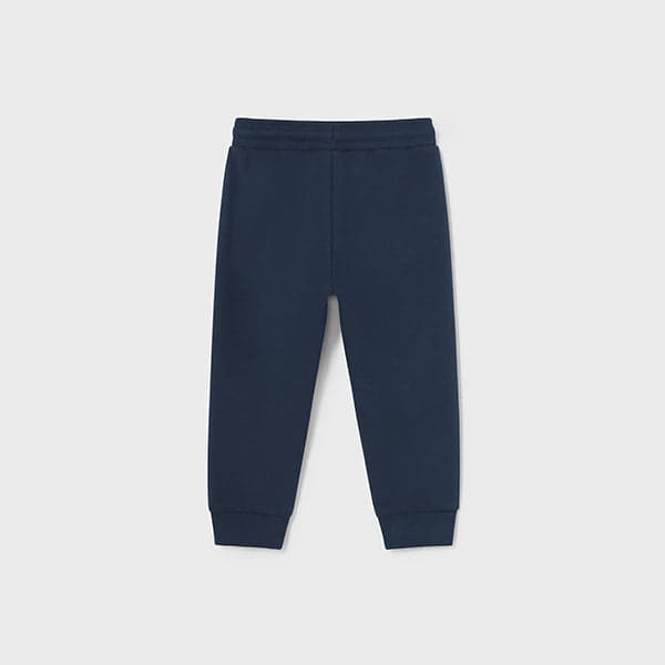 NAVY BLUE CUFFED JOGGERS