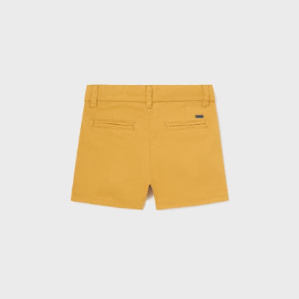 MUSTARD BASIC TWILL CHINO SHORT
